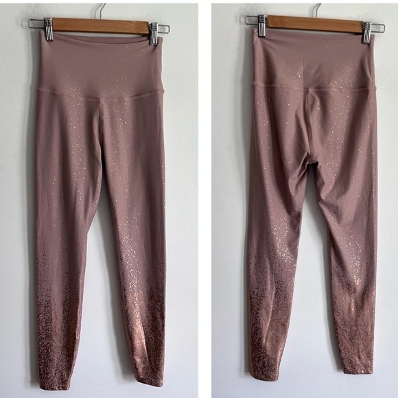 Beyond Yoga Pants - Beyond Yoga Alloy Ombré High Waisted Midi Leggings Brazen